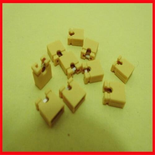 Jumper cap Short-circuit block Connection block Pin header Jumper cap Short-circuit cap 2.54MM 10 pcs 0.5 yuan