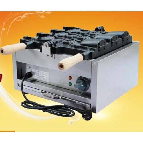 FY-1103B 220V Japanses open mouth taiyaki machine | electric fish shaped cake machine | ice cream taiyaki maker