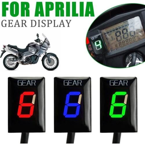For Aprilia RSV4 ETV 1000 Caponord RSV Mille Tuono SL SL1000 Falco Shiver 750 Motorcycle Gear Indicator Speed Display Meter Part