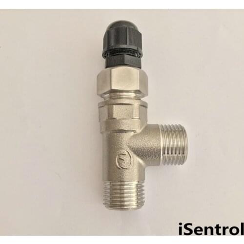 SP21-015B 8-10mm Sensor Pocket and SUS304 Stainless Steel Tee BSP 1/2 inch Female Male Male