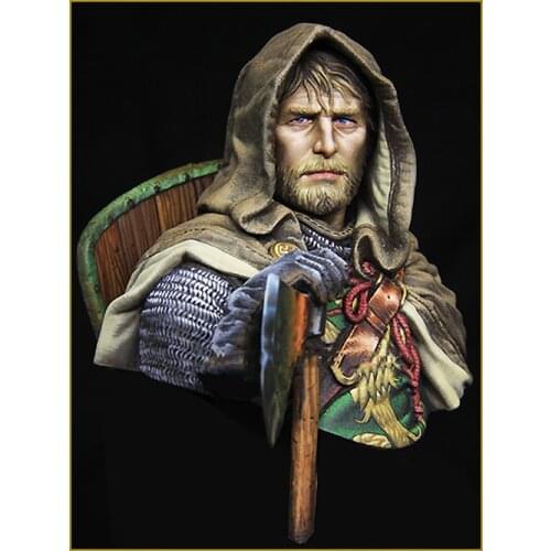 1/10 EUROPEAN KINGHT ancient bust toy Resin Model Miniature Kit unassembly Unpainted