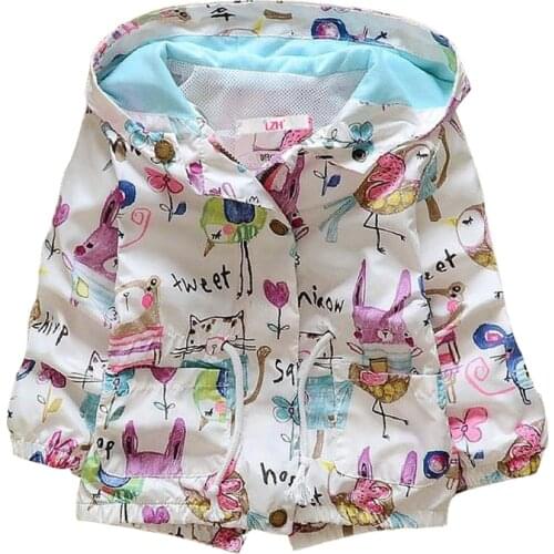 2020 Children Clothing Autumn Winter Baby Girls Coat Girls Jacket For Girls Windbreaker Kids Clothes Outerwear Hoodies 2-6 Years
