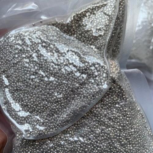 Metal Elemental Indium Bead Purity 99.995% Particle Diameter 1-5mm