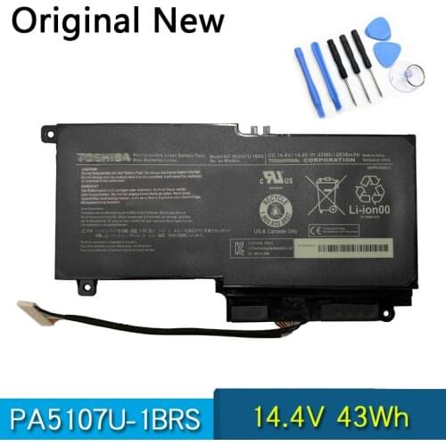 NEW Original PA5107U-1BRS Laptop Battery For Toshiba Satellite L45 L45D L50 L55 L55D L55t P50 P55 S55 Series Batteries 14.4V 43W