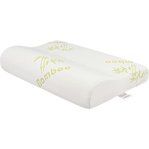 Visco Foam Bamboo Neck Padded Orthopedic Pillow Visco Pillow
