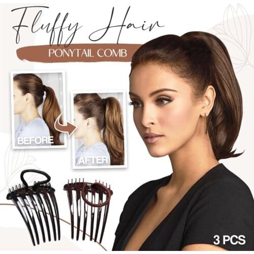 2021 Comb Hair Clip Adjustable Convenience Elastic Hair Comb Hair Styling Tool Accessories for Women