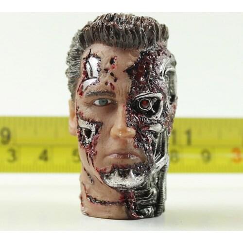 TC87-08 1/6 Soldier Model Zombie Male Head Sculpture TD36-22 TA13-35 TA46-33
