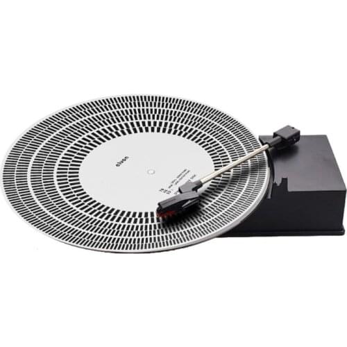 LP Vinyl Record Turntable Phono Tachometer Calibration Strobe Disc Stroboscope Mat 33 45 78 RPM QXNF