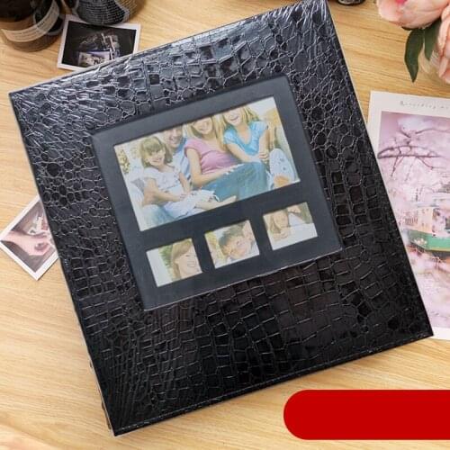 Large Capacity Family Baby Growth Children Wedding Memory Insert Leather Cover Albums 6 Inch Foto 600 Pocket Photo Album PU