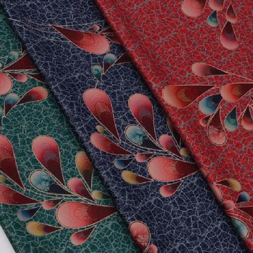 High Quality Charmeuse Fabric Jacquard Flower Dress Gown Material