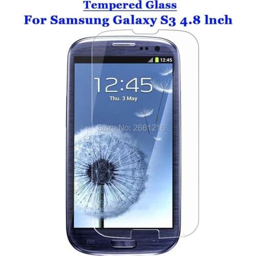 S3 Tempered Glass 9H 2.5D Premium Screen Protector Film For Samsung Galaxy S3 SIII S 3 III i9300 4.8"