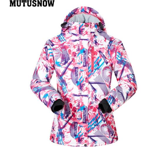Women Ski Jacket Brand 2018 New High Quality Windproof Waterproof Warm Snow Coat Female Winter Skiing Snowboard Jacket Ski Women