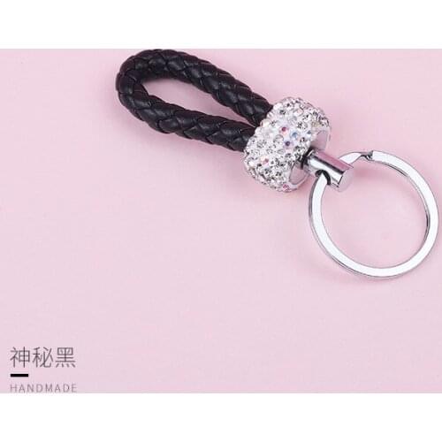 1 piece of high-quality diamond-studded keychain key ring diy pendant car key ring key chain small gift for men and women