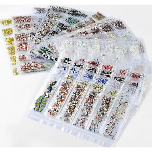 1Pack SS4-SS16 Nail Art Decorations for Nail Design Fashion Rhinestones for Nails Art 2021 Nails Accessories Decoration