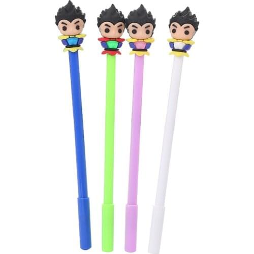 20 Pcs Creative Cartoon Boy Gel Pen Cute Student Learning Office Writing Stationery Wholesale Kawaii School Supplies