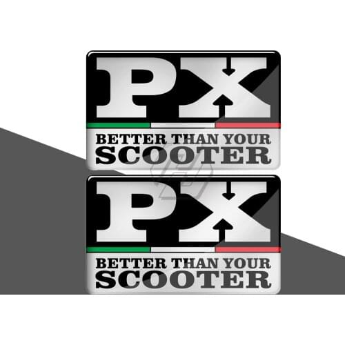 3D Motorcycle Sticker Case for Piaggio Vespa Scooter PX125 PX150 PX200 PX 125 150 200