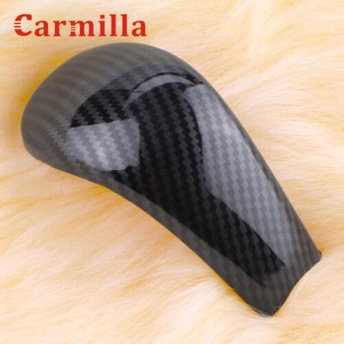 Car Gear Head Shift Knob Cover Gear Shift Handle Ball Collars for Nissan X-trail T32 Rogue Qashqai J11 MURANO 2014 - 2017