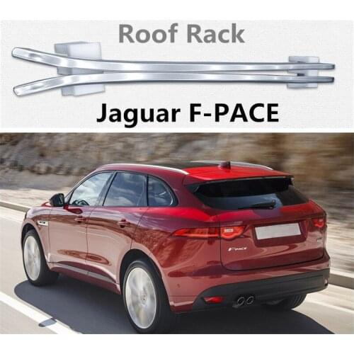 Roof Rack For Jaguar F-PACE FPACE 2016 2017 2018 2019 2020 High Quality Rails Bar Luggage Carrier Bars top bar Racks Rail Boxes