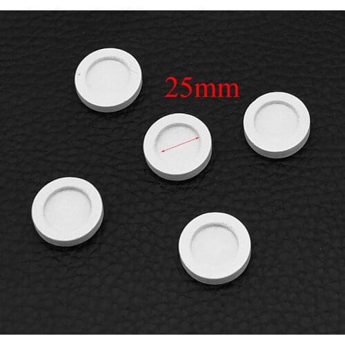 50pcs black, white, coffee Wood Blank Base Fit 25mm cabochon Trays pendants DIY Jewelry Accessories for Brooch, necklace Making