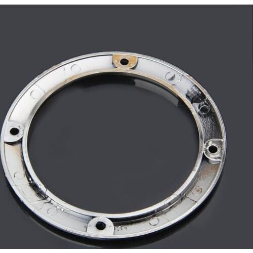 2 Pcs 3\" inch Black Speaker Cover Decorative Circle Metal Mesh Grille Q9QD