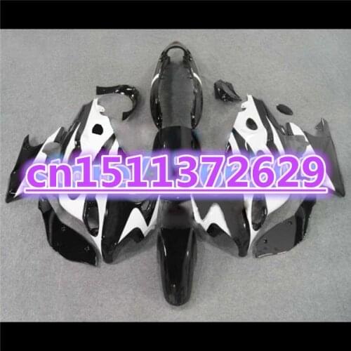 Dor-GSX750 600F Fairings for A GSX750F 600F Katana 1997 98 99 00 01 02 03 04 2005 GSX 600 F 2005 black white for SUZUKI D