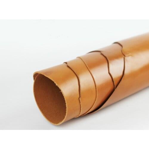 Junetree LEATHER HIDES COW SKINS genuine leather about 1mm cowhide vintage veg. tanned leather craft brown Vegetable handmade