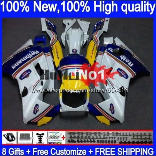 Body +Tank For HONDA CBR600 F3 FS 600CC CBR600FS 95-96 Rothman Blue 2MC.108 CBR 600F3 600 F3 CC CBR600F3 1995 1996 95 96 Fairing