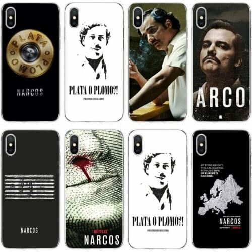 Wagner Moura Narcos pablo escobar Cover Soft Silicone Phone Case For iPhone 6 6plus 7 8plus 5 5S 5C SE X XS XR XS Max