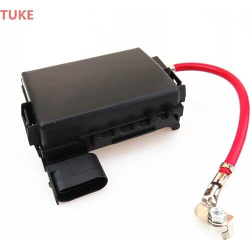 RWSYPL New Automotive Battery Circuit Fuse Box For A3 S3 Bora Golf MK4 Beetle Seat Leon Toledo 1J0 937 617D 1J0937550A