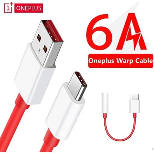 Original Oneplus 9 9R Nord N10 Warp Charge Type-C Dash Cable 6A Fast Charge For One Plus 8 7 Pro 7t 7 T 6t 6 5t 5 3 Warp Charger