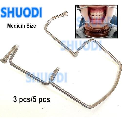 3pcs/5pcs Dental Implant Surgical Oringer Lip Retractor Self Retaining Mouth Expander Surgical Cheek Opener Full mouth retractor