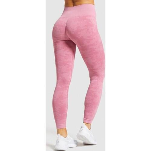 High waist yoga fitness pants tummy control stretch pants women workout gym sport leggings camo running yoga pants