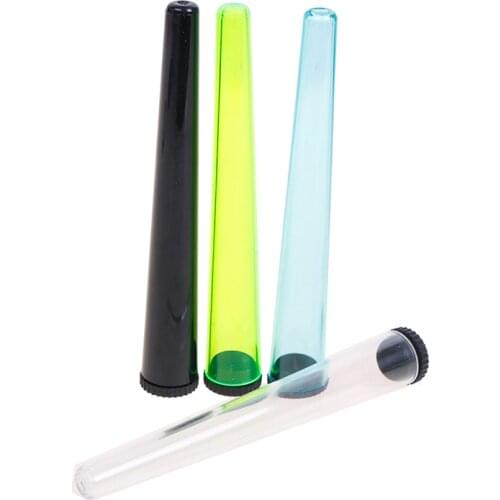 10ML Cigarette Rolling Paper Storage Tube Cone Vial Cigarette Airtight Tubes Smell Proof Odor Cigarette Solid Sealing Container