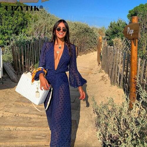 UIZVTIK Flared Summer Dresses