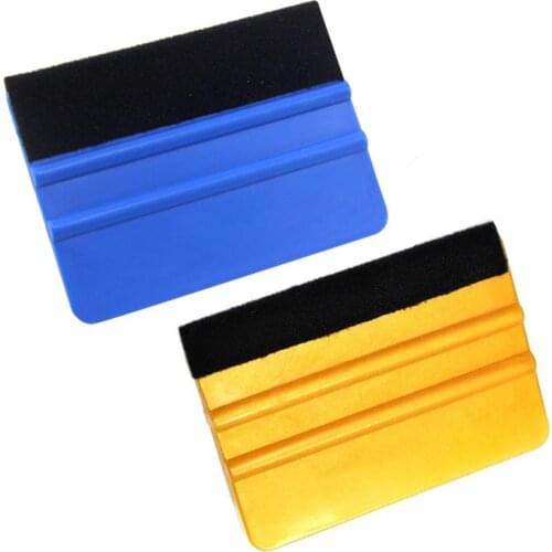 1Pcs Squeegee Felt Edge Scraper Car Decals Vinyl Wrapping Tint Tools For Razor Blade Scraper Automatic Film Squeegee Set
