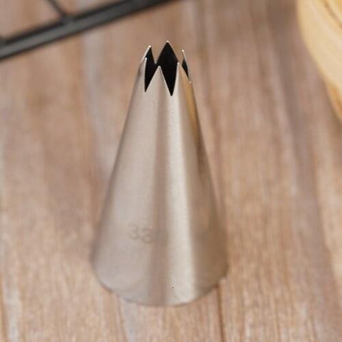#339 Open Star Nozzle Tip Pastry Cookies Tools Icing Piping Nozzles Cake Decorating Cupcake Creates Stars Drop Flower