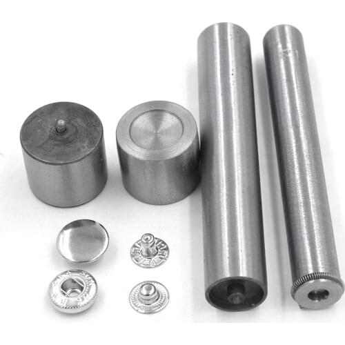 50sets snaps+ Hand knock die Metal buckle installation Rivets metal snaps.Press machine moulds Dies Button installation tools