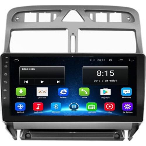 Android 10.0 2.5D Car DVD Player GPS Navigation Multimedia For peugeot 307 307CC 307SW Radio 2002-2013 car stereo