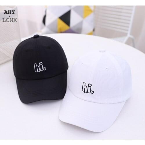 New Summer Children Outdoor Baseball Cap Letter Printing Cotton Breathable Kids Boy Girl Monochrome Adjustable Sun Cap
