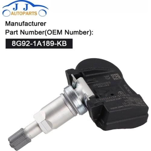TPMS Sensor 8G92-1A189-KB For Ford Galaxy S-Max Mondeo Tire Pressure Sensor 8G921A189KB 433MHz