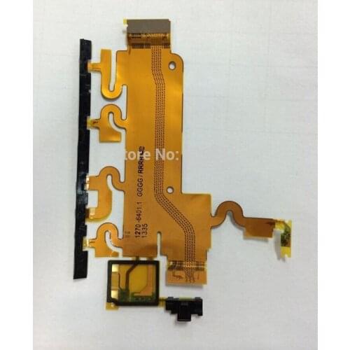 For Xperia Z1 L39h C6903 Honami Side Key Volume Button Power On/Off Button Flex Cable Ribbon