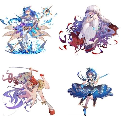 Three Ratels CDM355 Hot game anime stickers motorcycle decals anime guitar sticker home decoration accessories