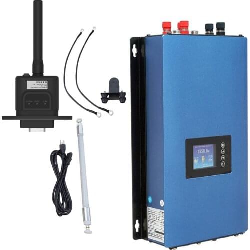 Grid tie inverter 1000W MPPT Pure Sine Wave AC output wind turbine generator with LCD&Dump Load resistor,22-60V/45-90V