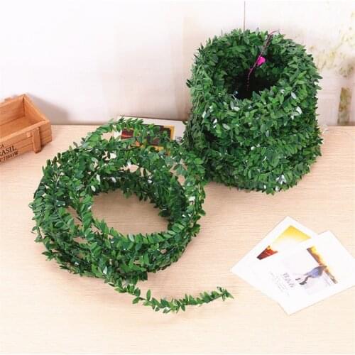 7.5 M Artificial Plants Leaves Garland Artificial Ivy Fake Vine Plants Handmade for Home Decor Wedding Decoration DIY Wreath