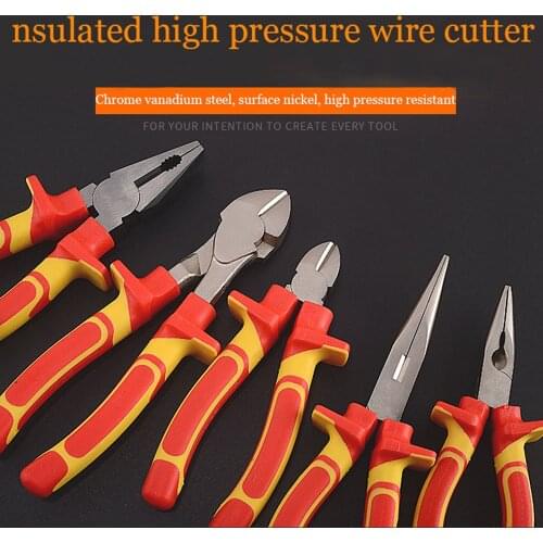 Insulation Electrical Cable Wire Stripper Cutters Cutting Side Snips Multi-function Long Pliers High Quality Hand Tool