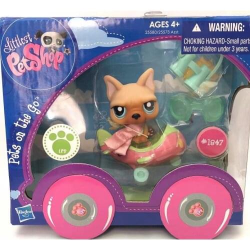 Littlest Pet Shop Old Playset 1847 Collectible cats and dogs Christmas gift for Children New In Boxed