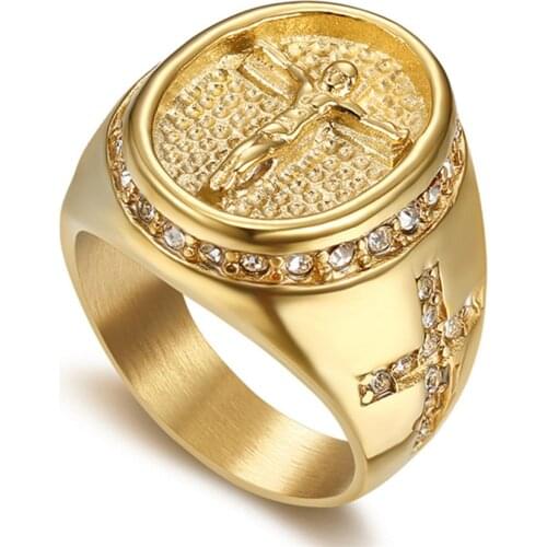 MAGIC ZONE Gold Rings For Men
