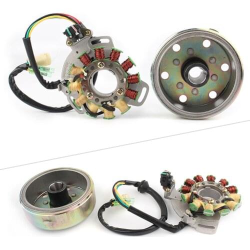 Copper Motorcycle Engine Stator Generator Magneto Coil For Yamaha Banshee 350 YFZ350 1987-1994 DC 12V Motorbike Parts