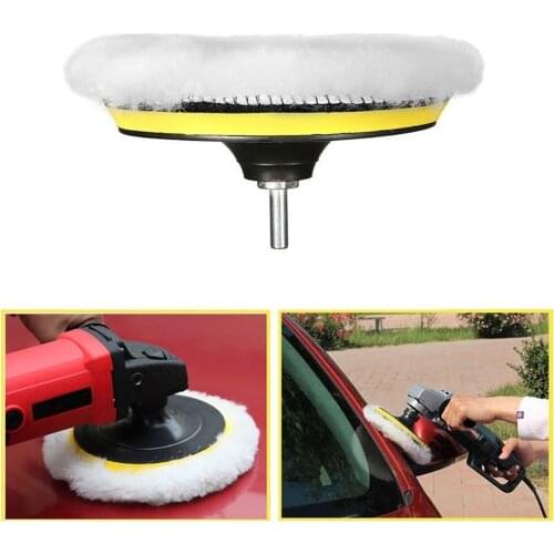 New Sponge Wheel Mirror Polishing Plate Wave Disc Car Removal Tool Polishing Disc Sponge With sponge holder 3/4/5/6/7 Inch