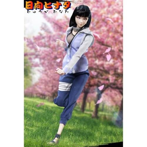 1/6 Scale Ninja Hyūga Hinata Full Set 12 inches Cartoon Girl Anime Action Figure Model for Fans Gift TYM050